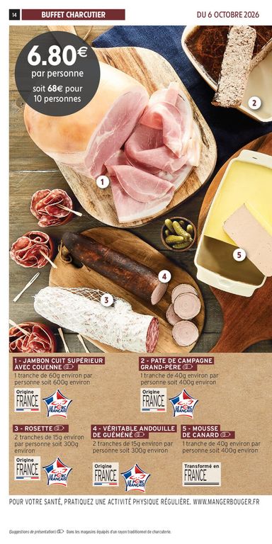 Catalogue Intermarché - Intermarché - Les Menus Traiteur valable dès le 06/10 au 28/03 - page 14
