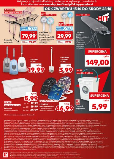 Gazetka Kaufland - Kaufland - Okazje od 15.10. do 28.10. - strona 15