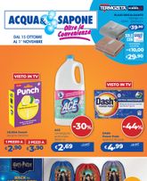 Acqua e Sapone - Ritorno al divertimento valido da giovedì 15/10/2026