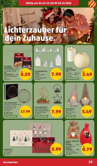 PENNY-Flugblatt - PENNY gültig ab 22.10. bis 28.10. - seite 22