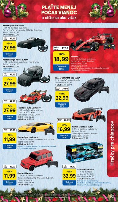 Leták Tesco - Tesco - Katalóg hračiek od 26.10. do 16.11. - strana 15