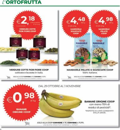 Volantino Coop - Coop valido dal 22/10 al 04/11 - pagina 8