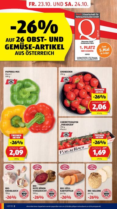 HOFER-Flugblatt - HOFER gültig ab 23.10. bis 29.10. - seite 10
