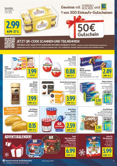 Prospekt Diska - Diska - Bayern gültig ab 02.11. bis 07.11. - seite 8