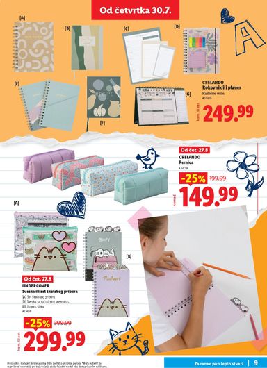 Katalog Lidl - Lidl - Back to school od 30.07 do 31.10 - strana 9