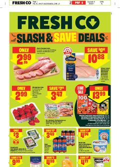 FreshCo flyer from Thursday 10-29