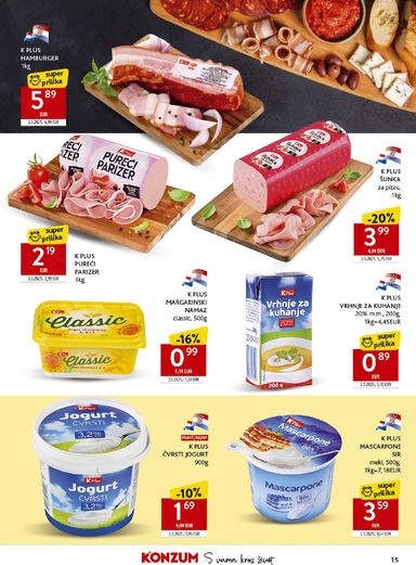 Katalog Konzum - Konzum vrijedi od 14.10. do 20.10. - stranica 15