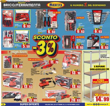 Volantino Maury's - Maury's - I nostri marchi -30% valido dal 29/10 al 14/11 - pagina 18