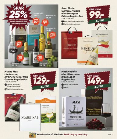Brochurer Bilka - Bilka - Julens vinfavoritter gyldig fra 30.10. til 26.11. - side 7