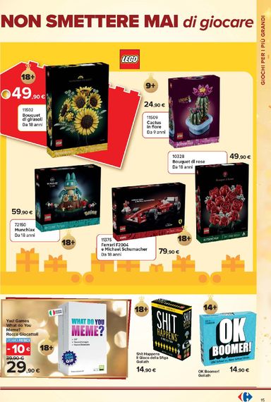 Volantino Carrefour - Carrefour - Catalogo Giocattolo valido dal 23/10 al 24/12 - pagina 15
