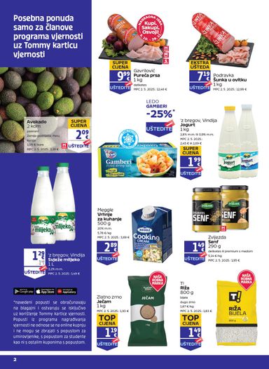 Katalog Tommy - Tommy vrijedi od 29.10. do 04.11. - stranica 2