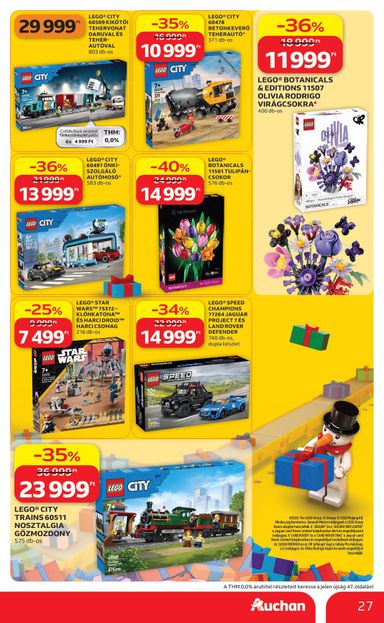 Akciós újság Auchan - Auchan Hipermarket érvényes 10.22.-tól 11.25.-ig - 27 oldal