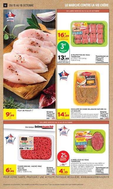 Catalogue Intermarché - Intermarché valable dès le 13/10 au 25/10 - page 10