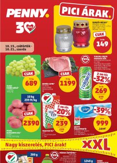 PENNY akciós újság, érvényes csütörtöktől 10.15.
