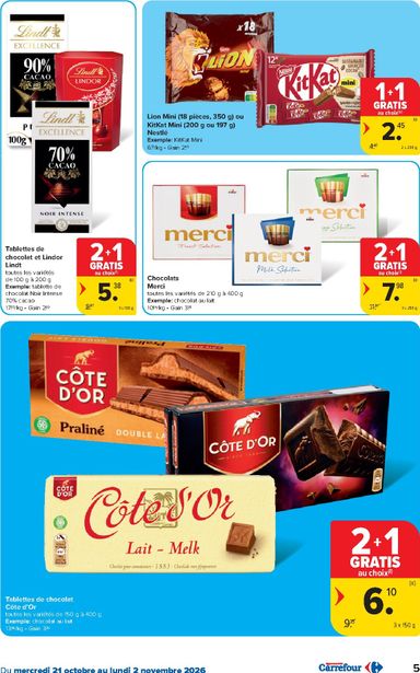 Folder Carrefour - Carrefour Hypermarchés van 21/10 tot 02/11 - side 5