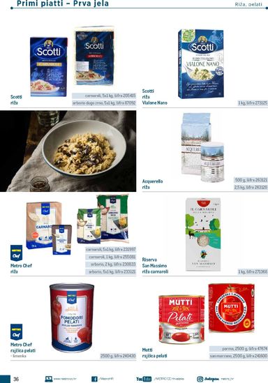 Katalog Metro - Metro - Poslovna rješenja - Trattoria vrijedi od 04.03. do 31.12. - stranica 36