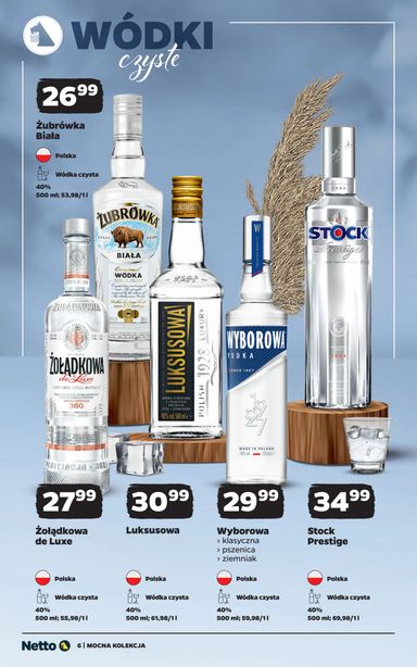 Gazetka Netto - Netto - Mocne alkohole od 12.10. do 24.10. - strona 6