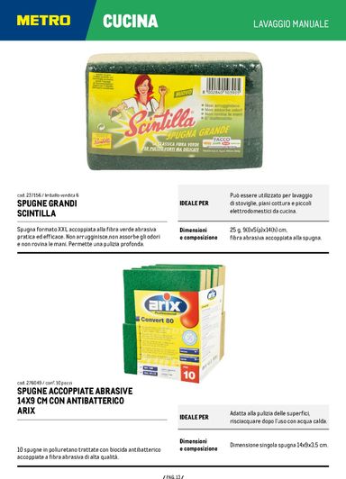 Volantino METRO - Metro - Catalogo Detergenza valido dal 04/06 al 04/06 - pagina 13