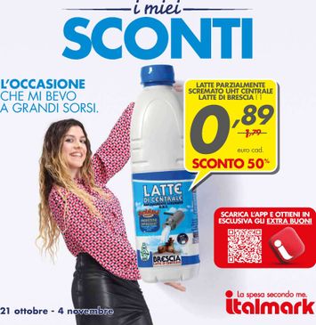 Volantino Italmark - Italmark valido dal 21/10 al 04/11 - pagina 1