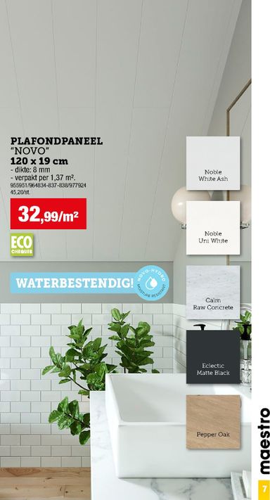 Folder Hubo - Hubo - Vloer- en wandbekleding van 03/09 tot 03/09 - side 7