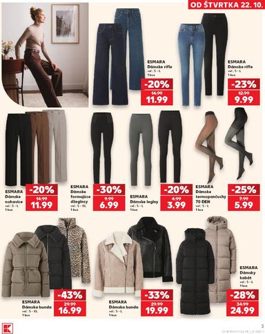 Leták Kaufland - Kaufland - Spotrebné zboží od 22.10. do 28.10. - strana 3