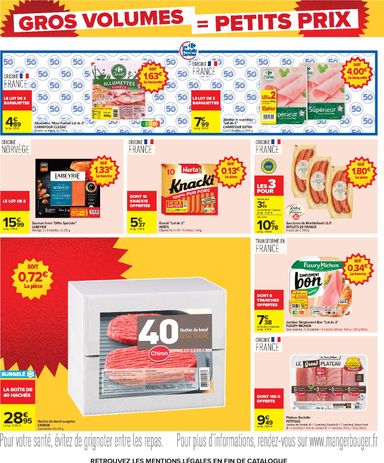 Catalogue Carrefour - Carrefour - Gros Volumes = Petits Prix valable dès le 22/10 au 09/11 - page 12