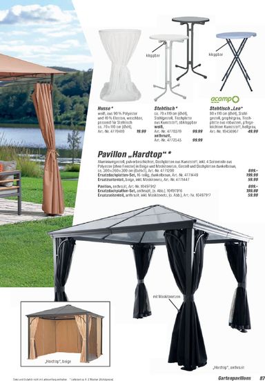 Prospekt toom - Toom - Gartenmöbel & Solar-Leuchten gültig ab 01.03. bis 31.12. - seite 87