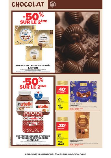 Catalogue Carrefour Market - Carrefour Market valable dès le 27/10 au 08/11 - page 35