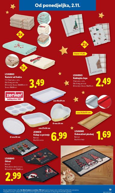 Katalog Lidl - Lidl - Otkrij čaroliju blagdana vrijedi od 02.11. do 31.12. - stranica 19