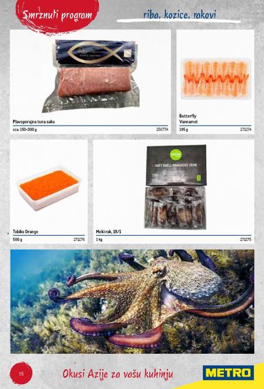 Katalog Metro - Metro - Poslovna rješenja - Azijska kuhinja vrijedi od 06.07. do 31.12. - stranica 15