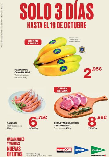 Folleto El Corte Inglés - El Corte Inglés - Solo 3 días del 16/10 al 19/10 - página 1