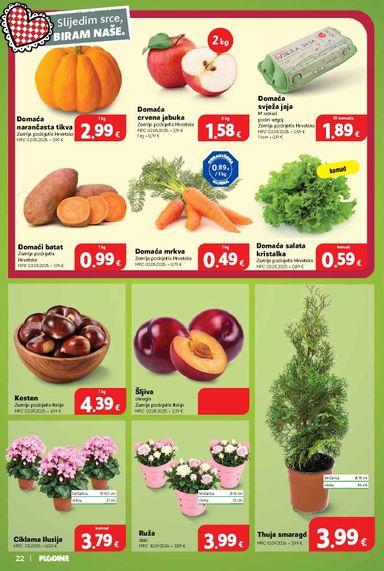 Katalog Plodine - Plodine vrijedi od 28.10. do 03.11. - stranica 22