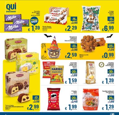Volantino Qui discount - Qui discount valido dal 20/10 al 01/11 - pagina 8