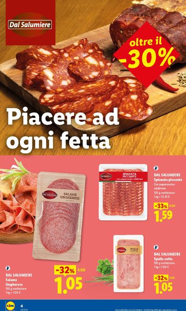 Volantino Lidl - Lidl - Nuova apertura Arezzo valido dal 22/10 al 28/10 - pagina 4