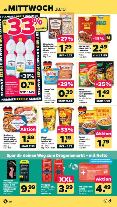 Prospekt Netto - Netto gültig ab 26.10. bis 31.10. - seite 34