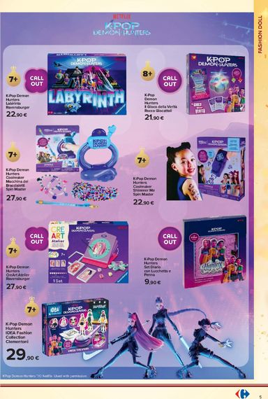 Volantino Carrefour - Carrefour - Catalogo Giocattolo valido dal 23/10 al 24/12 - pagina 5