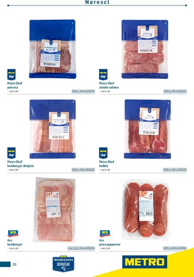 Katalog Metro - Metro - Poslovna rješenja - Doručak vrijedi od 01.01. do 31.12. - stranica 29