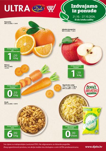 Katalog Djelo - Djelo - Trajanje akcije vrijedi od 21.10. do 27.10. - stranica 1