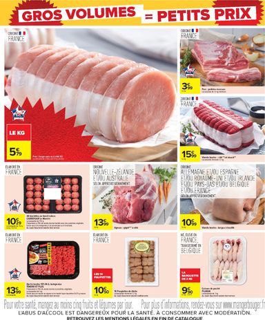 Catalogue Carrefour - Carrefour - Gros Volumes = Petits Prix valable dès le 22/10 au 09/11 - page 17