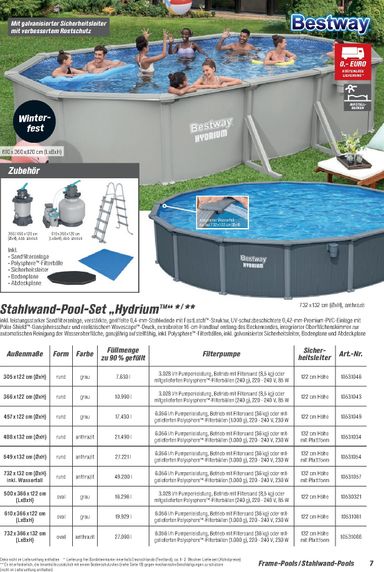 Prospekt toom - Toom - Pool, Sauna & Klima gültig ab 01.03. bis 31.12. - seite 7