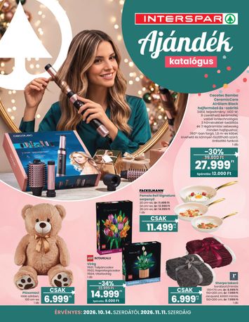 Akciós újság INTERSPAR - INTERSPAR - Ajándék katalógus érvényes 10.14.-tól 11.11.-ig - 1 oldal