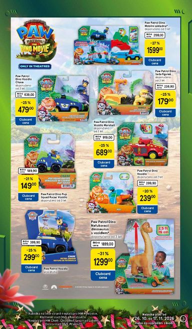 Leták Tesco - Tesco - Vánoční katalog hraček od 26.10. do 17.11. - strana 3