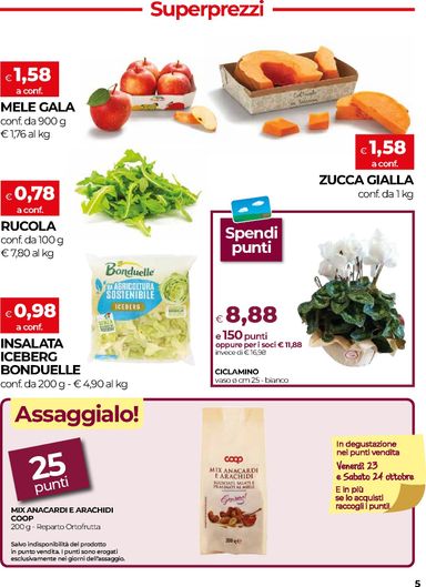 Volantino Coop Firenze - Coop Firenze - Vicino a Te valido dal 15/10 al 28/10 - pagina 5