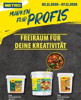 Metro - Marken für Profis-Prospekt gültig ab Montag 02.11.2026
