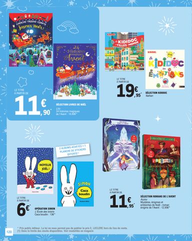 Catalogue E.Leclerc - E.Leclerc - Jouets de Noël valable dès le 20/10 au 05/12 - page 120