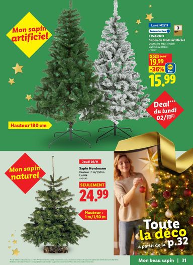Catalogue Lidl - Lidl - Noël valable dès le 29/10 au 27/12 - page 31