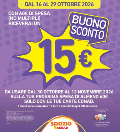 Volantino Spazio Conad - Spazio Conad valido dal 16/10 al 29/10 - pagina 2