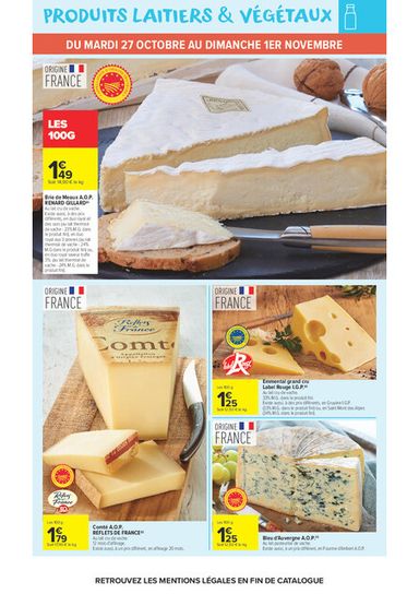 Catalogue Carrefour Market - Carrefour Market valable dès le 27/10 au 08/11 - page 4