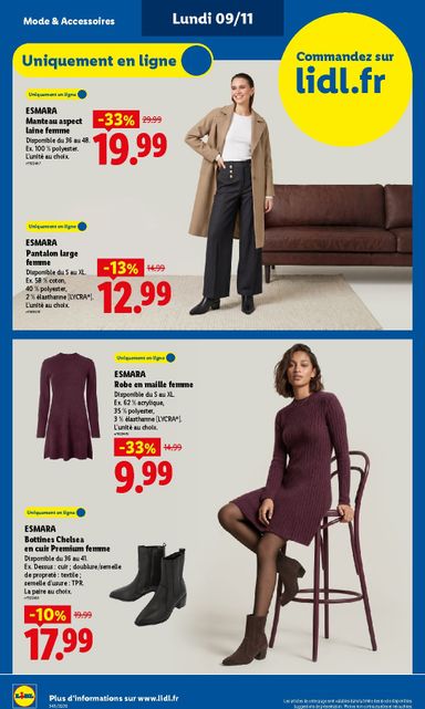 Catalogue Lidl - Lidl valable dès le 05/11 au 11/11 - page 46