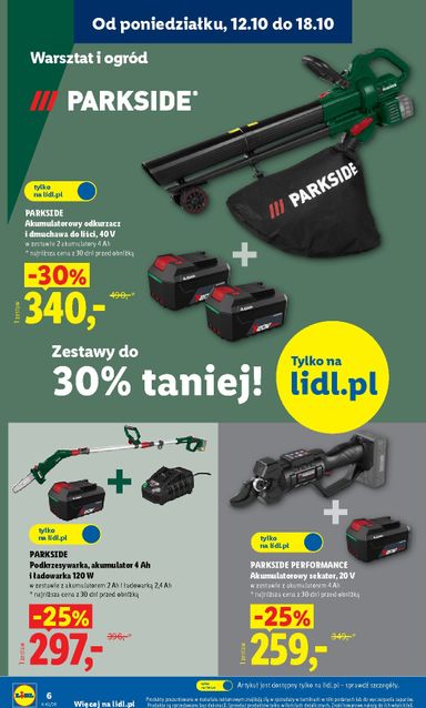 Leták Lidl Polsko - Lidl Polsko - Katalog Okazji od 12.10. do 24.10. - strana 12